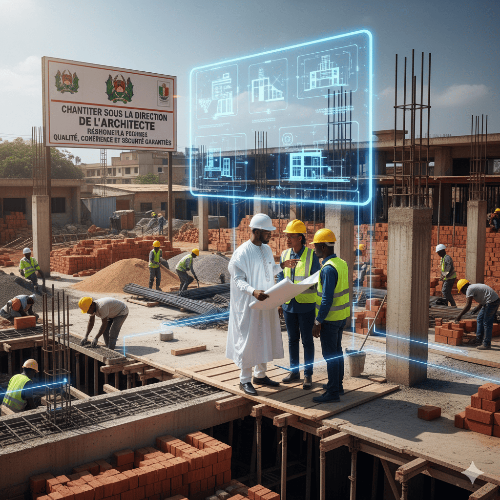 Le rôle de l’architecte dans la gestion du chantier : assurer la qualité, la cohérence et la sécurité